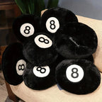Cozy Black Billiard Pillow
