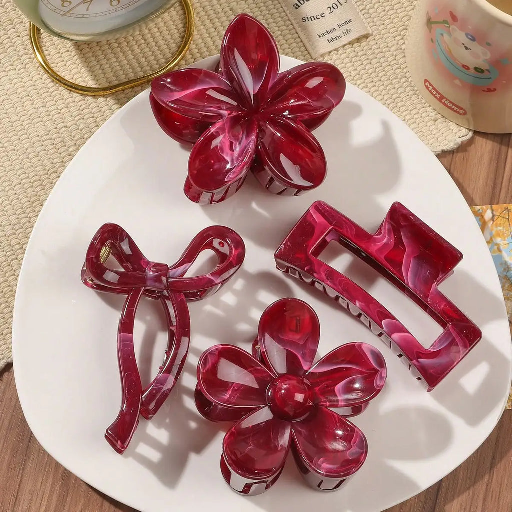 Stylish Hair Clips Set