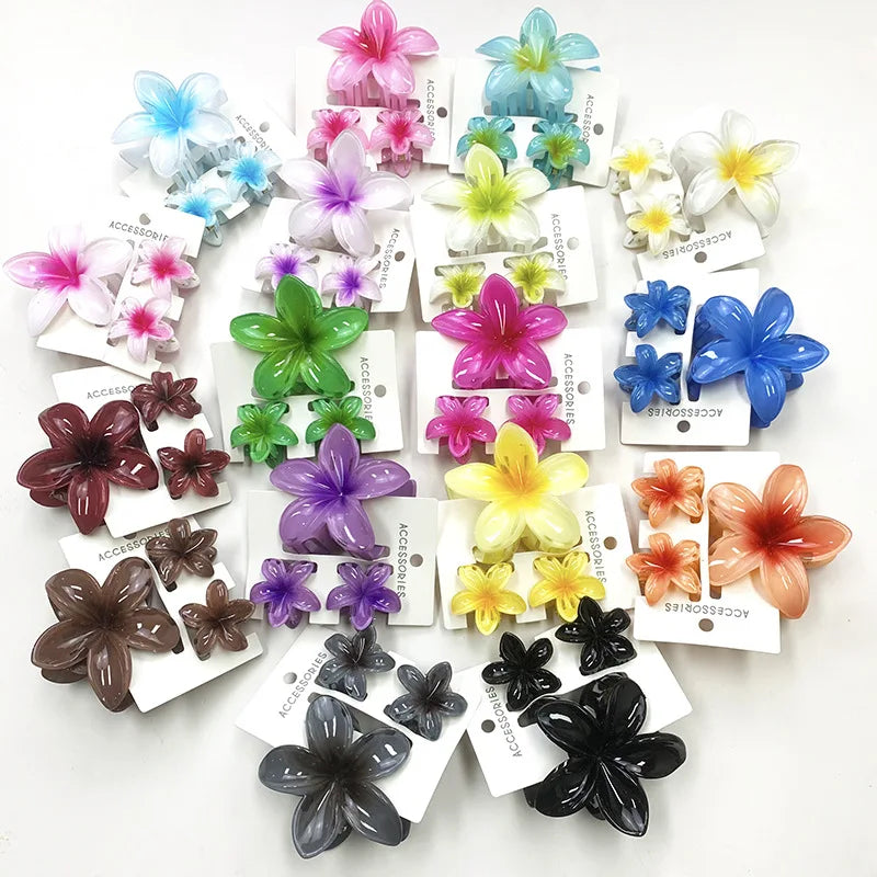 Flower Hair Clips