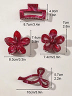 Stylish Hair Clips Set
