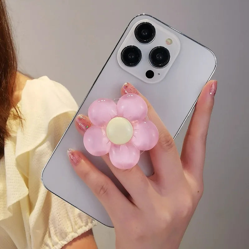 Flower Mobile Phone Grip Holder