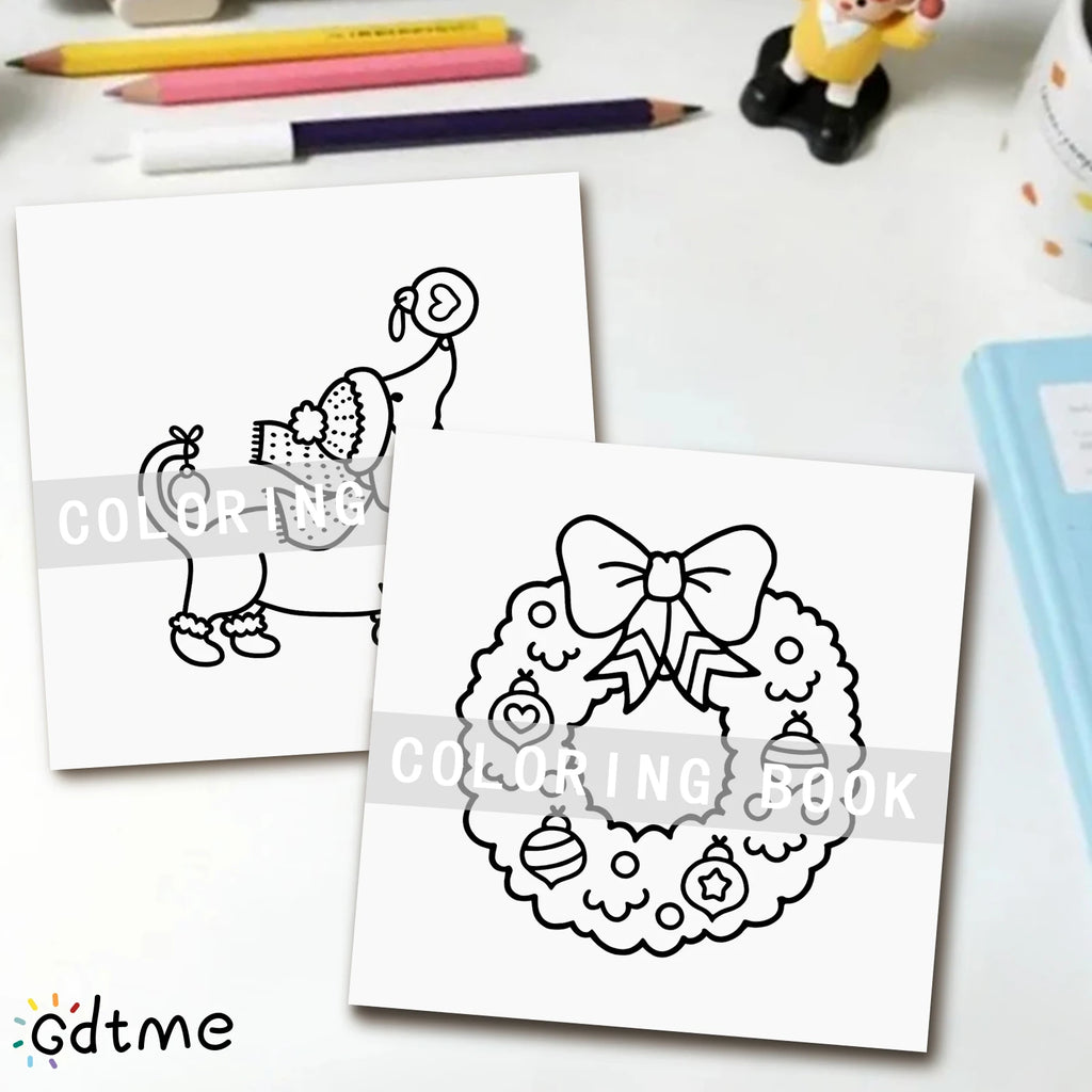 Cozy Christmas Coloring Fun