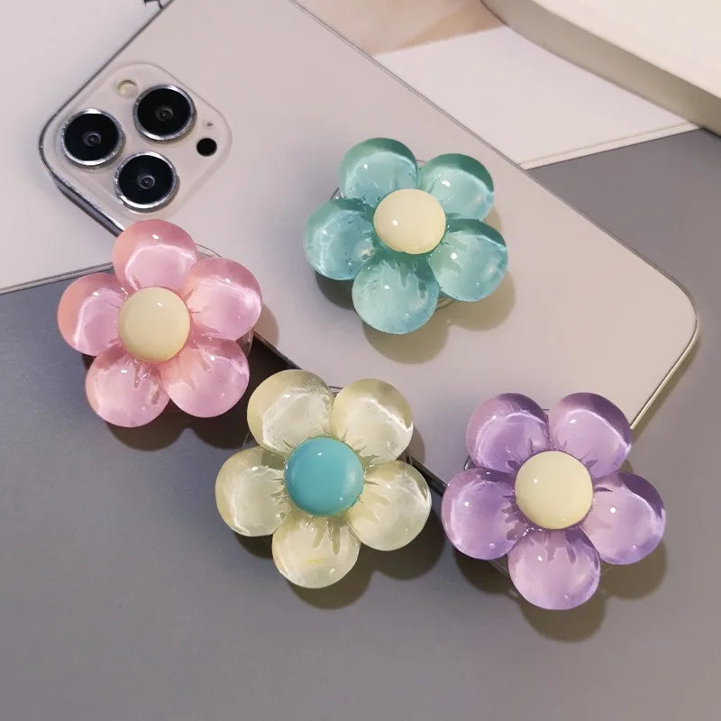 Flower Mobile Phone Grip Holder