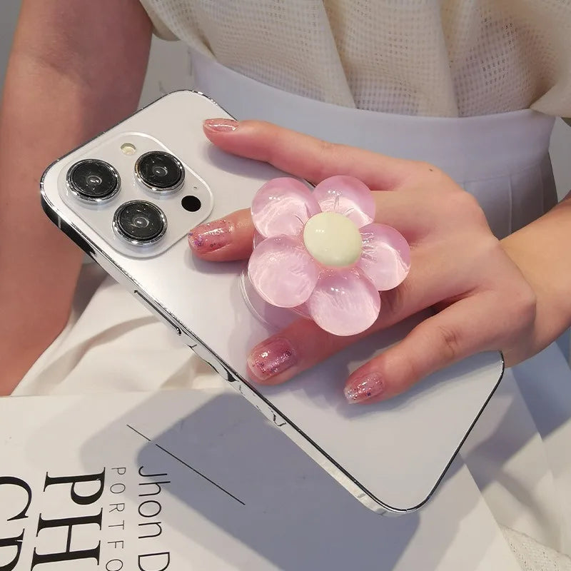 Flower Mobile Phone Grip Holder