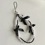 Beaded Bow Phone Charm