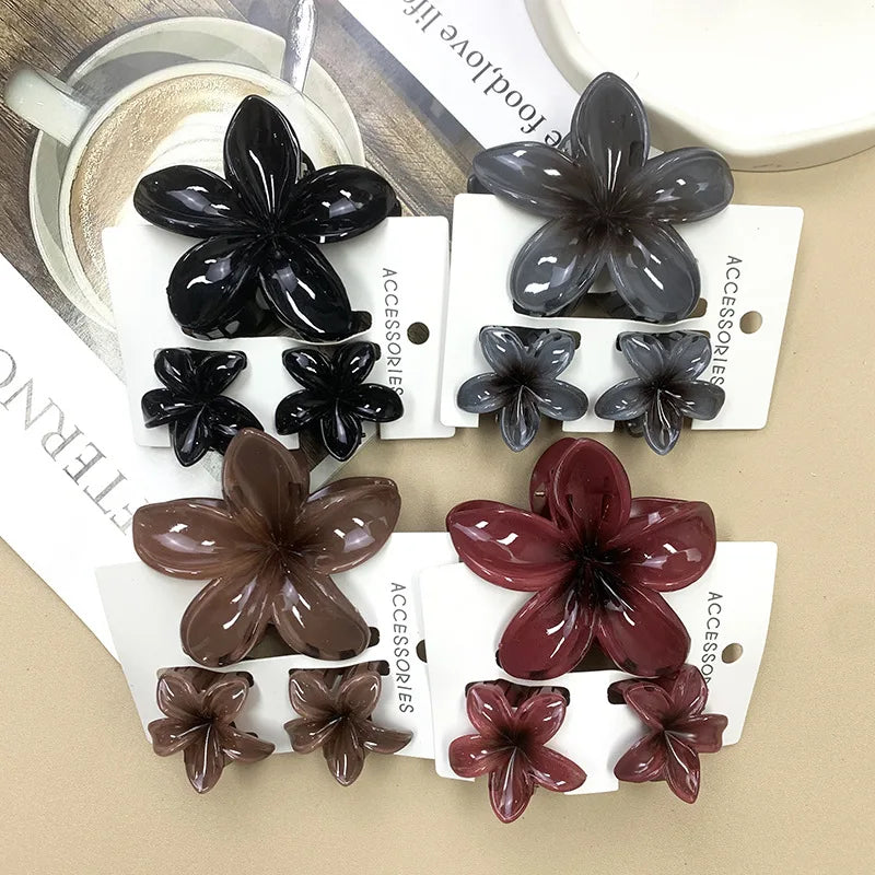 Flower Hair Clips