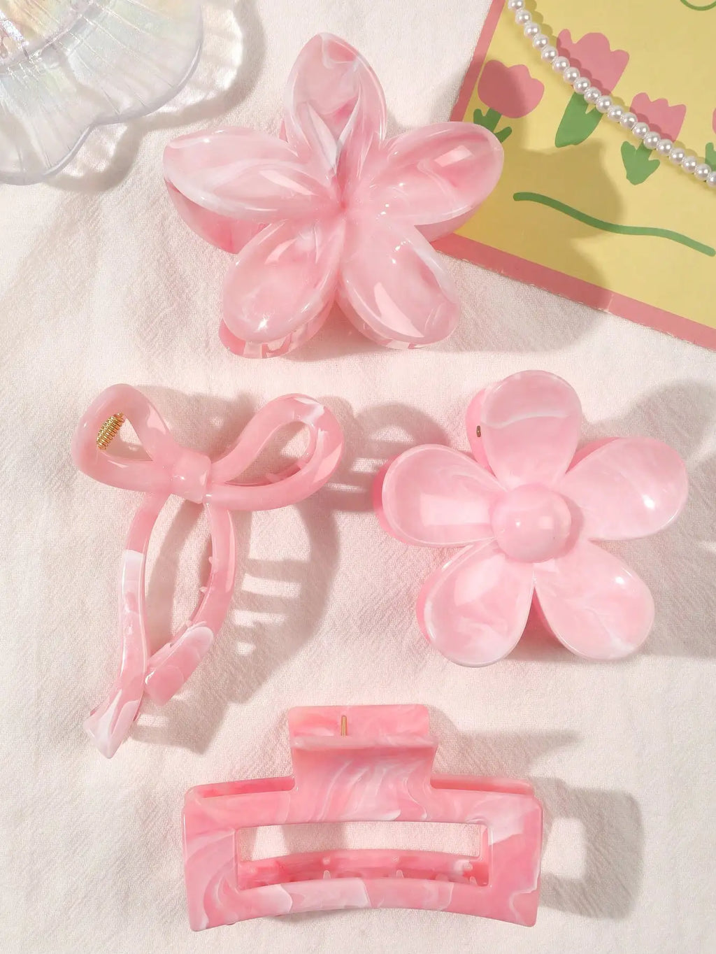 Stylish Hair Clips Set