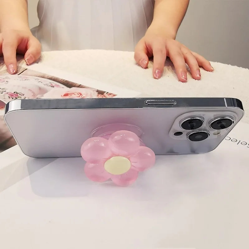 Flower Mobile Phone Grip Holder